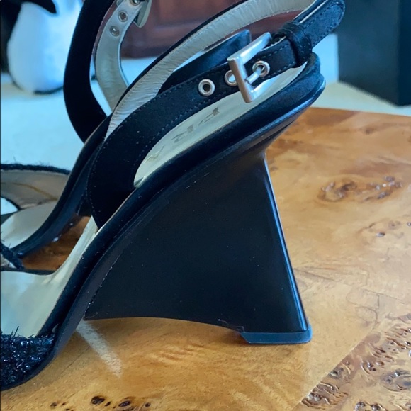 PRADA geometric evening sandals 37 - Picture 6 of 11